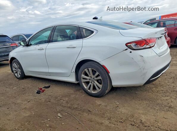 1C3CCCAB7GN169729 2016 CHRYSLER 200 White Tył lewy