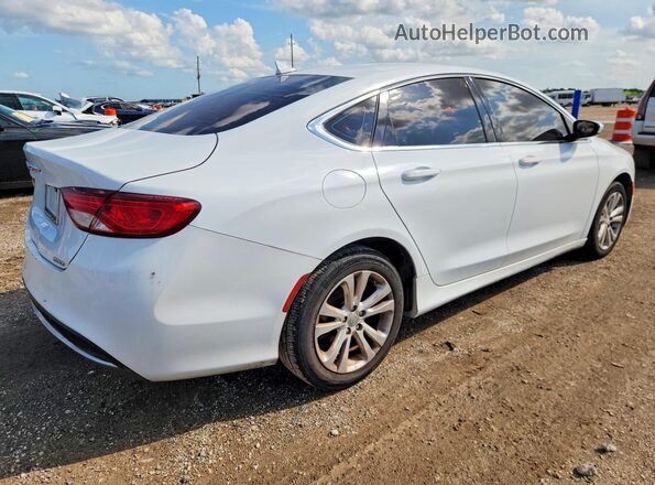 1C3CCCAB7HN505123 2017 CHRYSLER 200 White Tył prawy