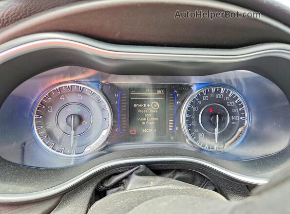 1C3CCCAB8GN104453 2016 CHRYSLER 200 Charcoal 