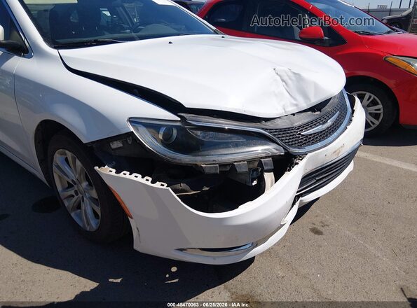1C3CCCAB8GN160585 2016 CHRYSLER 200 Белый Вид щитка приборов