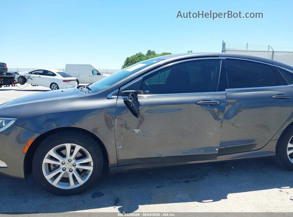1C3CCCAB8GN161039 2016 CHRYSLER 200 Gray 