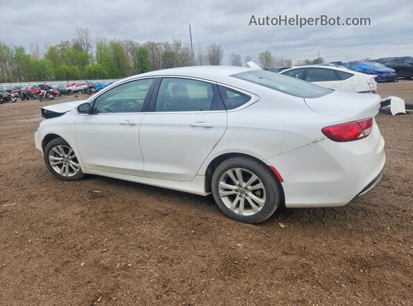 1C3CCCAB9GN123741 2016 CHRYSLER 200 White Հետևի ձախ