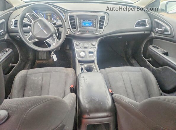 1C3CCCAB9GN123741 2016 CHRYSLER 200 White Առջևի վահանակի տեսք