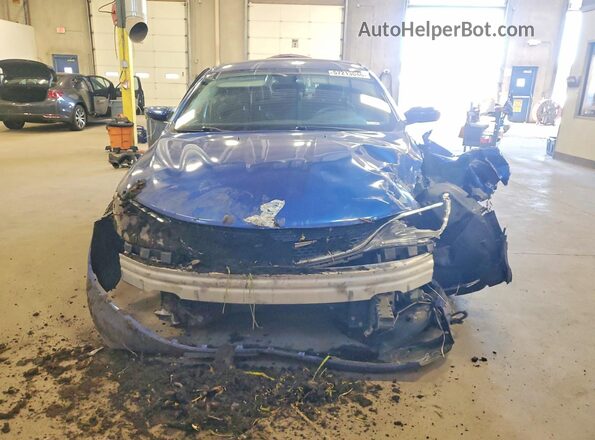 1C3CCCAB9GN124369 2016 CHRYSLER 200 Blue Դիմացի տեսք