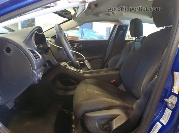 1C3CCCAB9GN124369 2016 CHRYSLER 200 Blue Սալոնի դիմացի տեսք