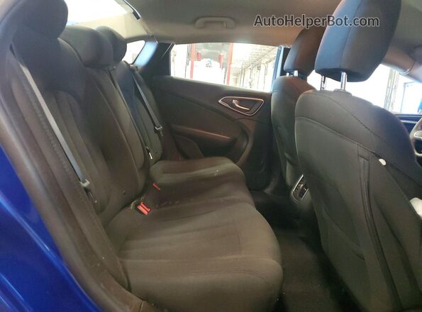 1C3CCCAB9GN124369 2016 CHRYSLER 200 Blue Հետևի նստատեղերի տեսք