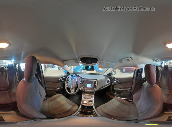 1C3CCCAB9GN124369 2016 CHRYSLER 200 Blue Սալոնի 360 աստիճան տեսք