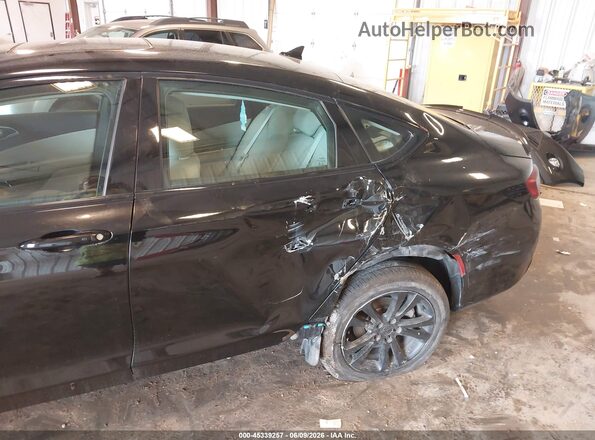 1C3CCCAB9GN150020 2016 CHRYSLER 200 Black Вид спереду