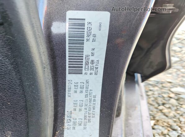 1C3CCCAB9GN162703 2016 CHRYSLER 200 Charcoal Widok komory silnika