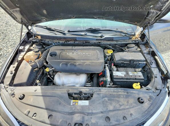1C3CCCAB9GN162703 2016 CHRYSLER 200 Charcoal Widok wnętrza z tyłu