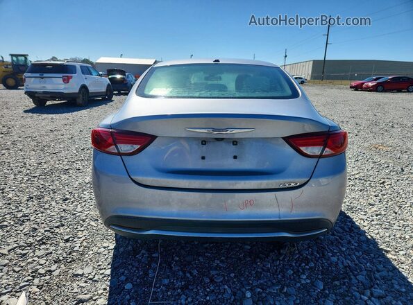 1C3CCCABXGN137695 2016 CHRYSLER 200 Silver Rear view