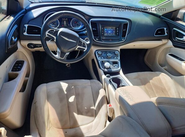 1C3CCCABXGN137695 2016 CHRYSLER 200 Silver Dashboard view