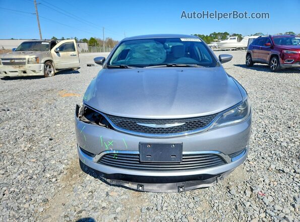 1C3CCCABXGN137695 2016 CHRYSLER 200 Silver Front view