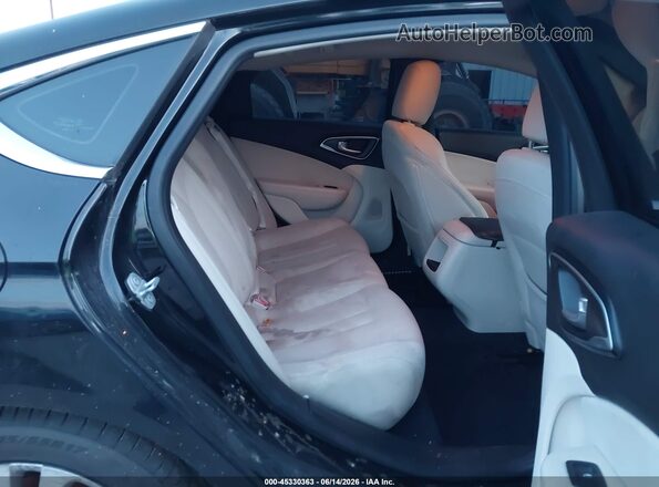 1C3CCCABXGN165478 2016 CHRYSLER 200 Black Widok naklejki z numerem VIN