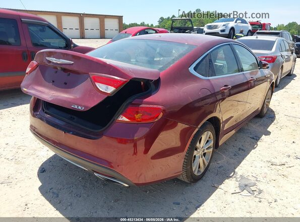 1C3CCCAG6GN190809 2016 CHRYSLER 200 Red Trasero derecho