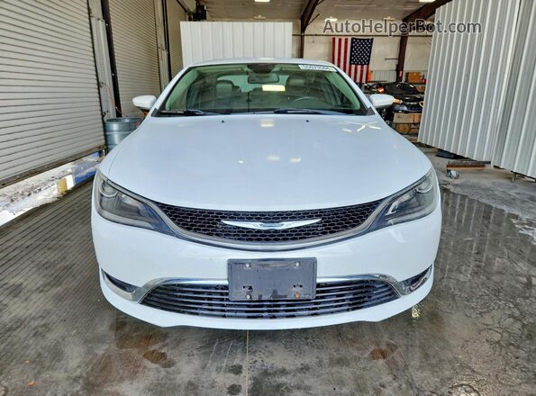 1C3CCCAG7HN509944 2017 CHRYSLER 200 White წინა ხედი