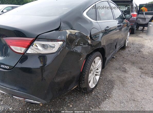 1C3CCCAG9GN119006 2016 CHRYSLER 200 Black Панорамний вид салону 360°