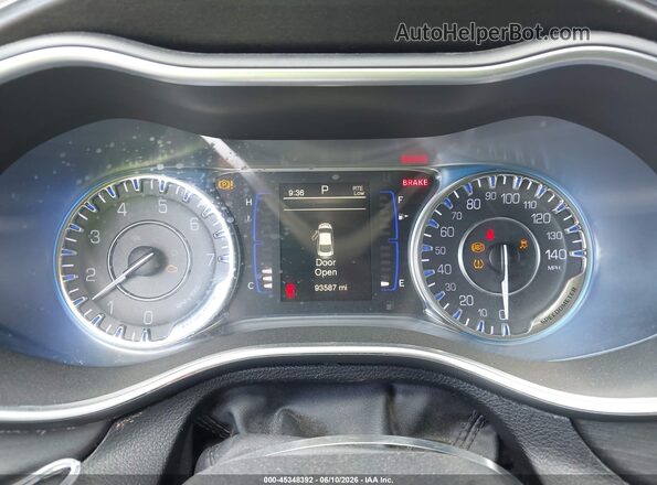 1C3CCCAG9HN511257 2017 CHRYSLER 200 Black Rear seats view