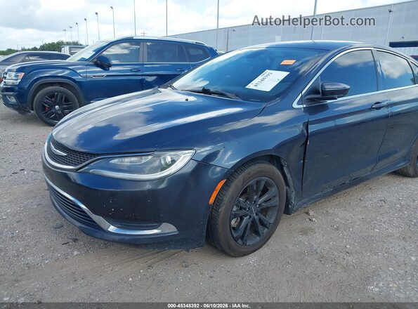 1C3CCCAG9HN511257 2017 CHRYSLER 200 Black Front view