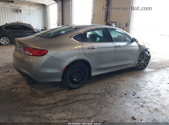 1C3CCCAGXGN196810 2016 CHRYSLER 200 Silver Tył prawy