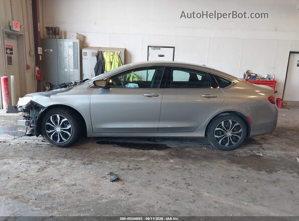 1C3CCCAGXGN196810 2016 CHRYSLER 200 Silver Widok wnętrza 360 stopni