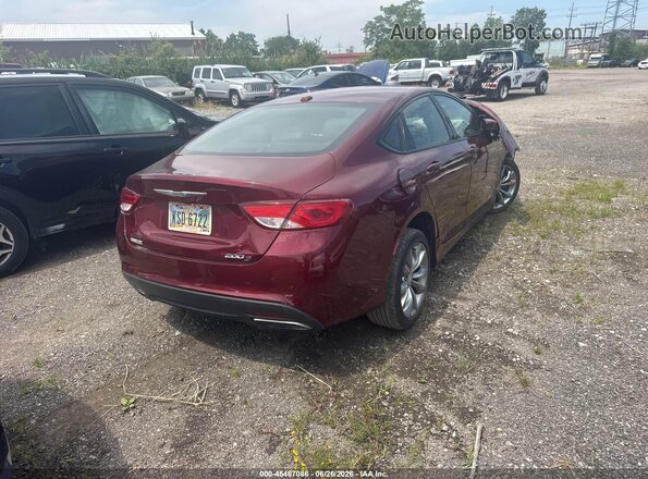 1C3CCCBB0GN188024 2016 CHRYSLER 200 Burgundy Հետևի աջ
