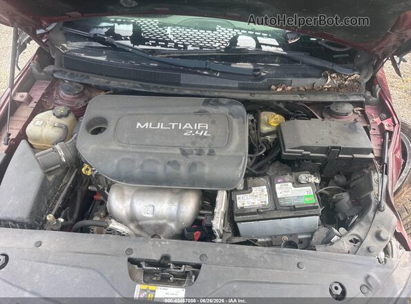 1C3CCCBB0GN188024 2016 CHRYSLER 200 Burgundy Հետևի տեսք