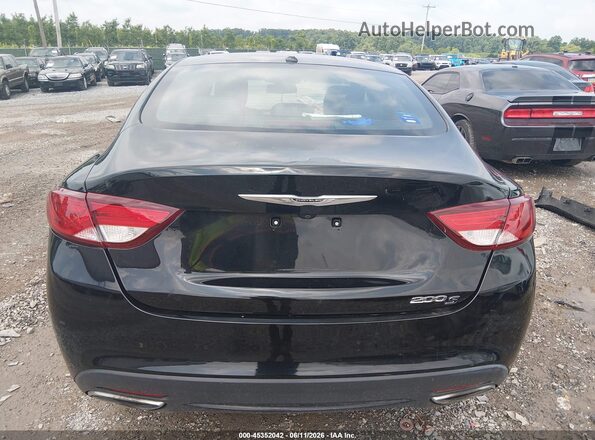 1C3CCCBB1GN161639 2016 CHRYSLER 200 Черный 