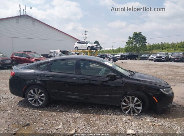 1C3CCCBB1GN161639 2016 CHRYSLER 200 Черный Вид задней части салона