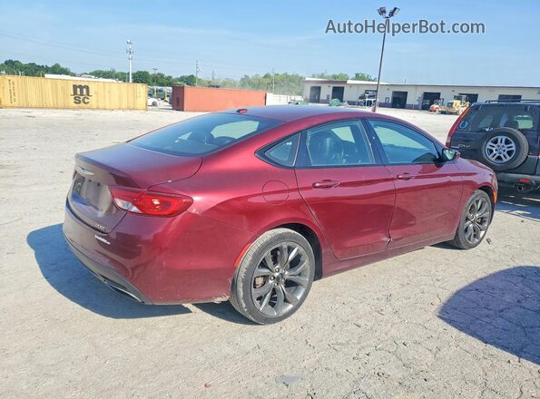 1C3CCCBB4GN124150 2016 CHRYSLER 200 Maroon Հետևի աջ