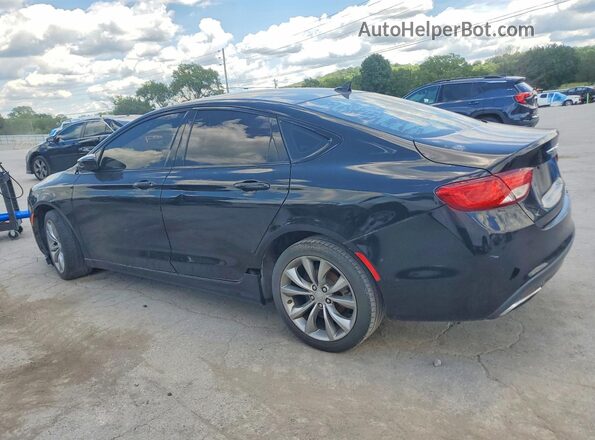 1C3CCCBB5GN139028 2016 CHRYSLER 200 Black Rear left