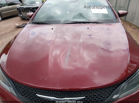 1C3CCCBB6GN115661 2016 CHRYSLER 200 Burgundy 