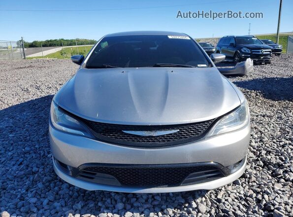1C3CCCBB6GN134159 2016 CHRYSLER 200 Gray Front view
