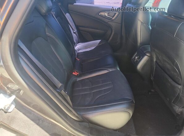 1C3CCCBB9GN178978 2016 CHRYSLER 200 Charcoal Widok tylnych siedzeń