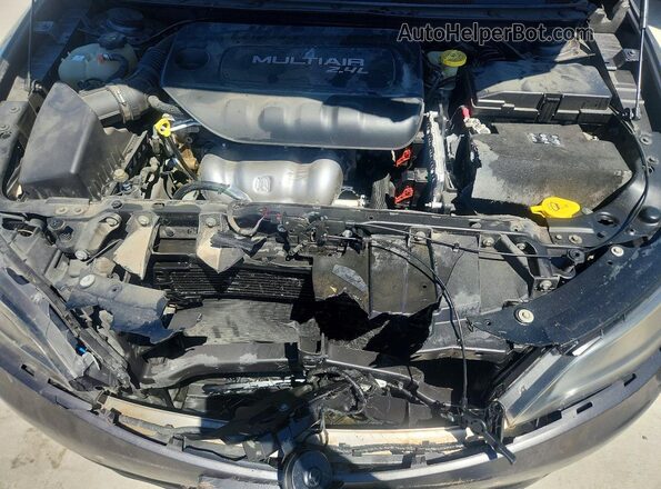 1C3CCCBB9GN178978 2016 CHRYSLER 200 Charcoal Widok wnętrza z tyłu