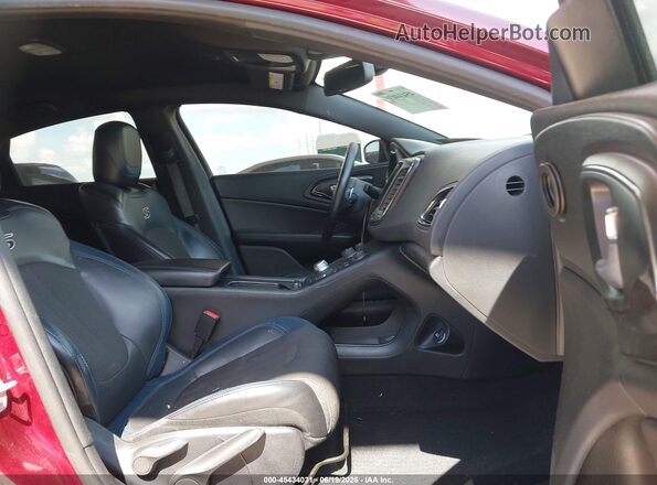 1C3CCCBG0GN162308 2016 CHRYSLER 200 Red Вид салону спереду