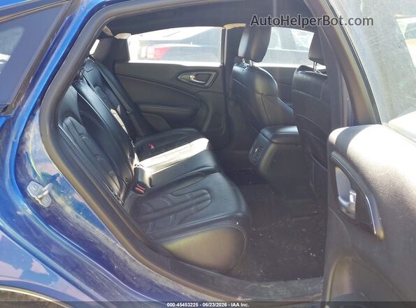 1C3CCCBG9GN101572 2016 CHRYSLER 200 Blue Вид наклейки з VIN-кодом
