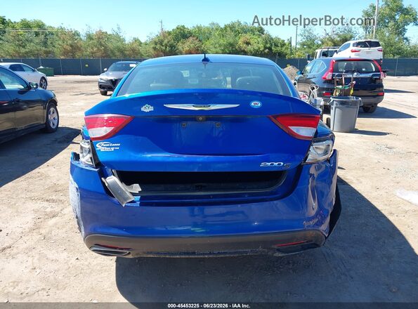 1C3CCCBG9GN101572 2016 CHRYSLER 200 Blue 