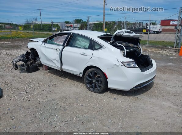 1C3CCCCB5GN114449 2016 CHRYSLER 200 White Rear left