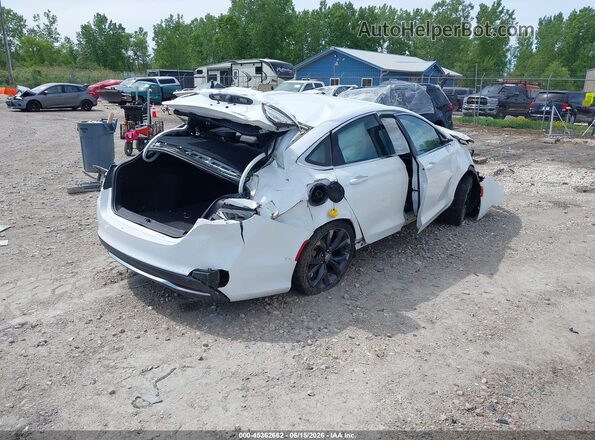 1C3CCCCB5GN114449 2016 CHRYSLER 200 White Rear right