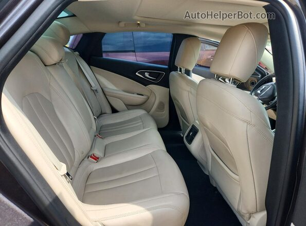 1C3CCCCG1GN134435 2016 CHRYSLER 200 Gray Rear seats view