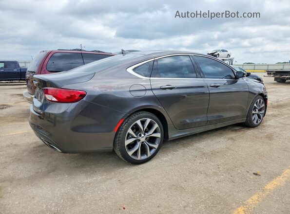 1C3CCCCG1GN134435 2016 CHRYSLER 200 Gray Rear right