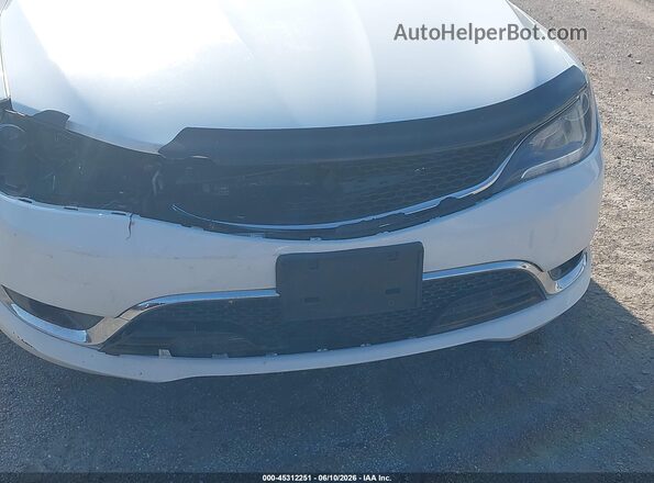 1C3CCCCG2GN139787 2016 CHRYSLER 200 White 