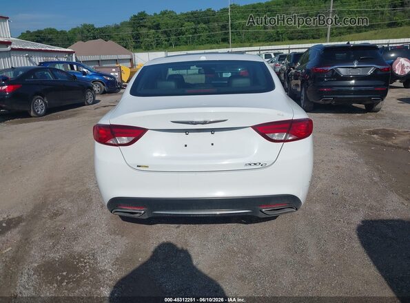 1C3CCCCG2GN139787 2016 CHRYSLER 200 White 