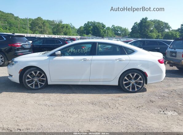 1C3CCCCG2GN139787 2016 CHRYSLER 200 White Панорамний вид салону 360°