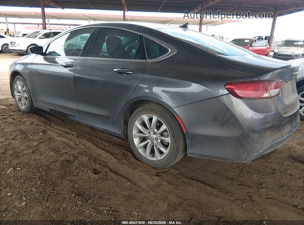 1C3CCCCG8GN122959 2016 CHRYSLER 200 Серый Задняя левая четверть