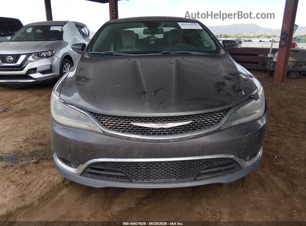 1C3CCCCG8GN122959 2016 CHRYSLER 200 Серый Вид щитка приборов