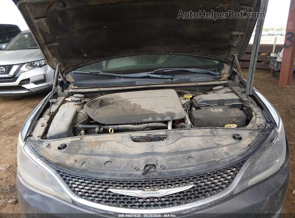 1C3CCCCG8GN122959 2016 CHRYSLER 200 Серый Вид сзади
