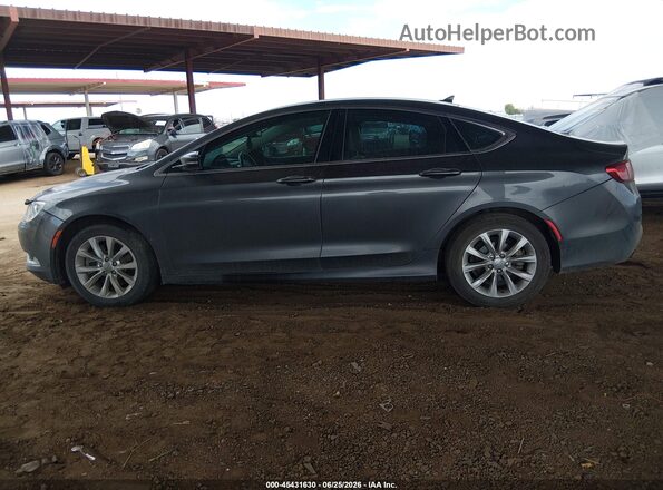 1C3CCCCG8GN122959 2016 CHRYSLER 200 Серый Панорамный вид салона 360°