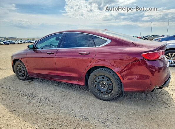 1C3CCCCG9GN193734 2016 CHRYSLER 200 Красный Задняя левая четверть
